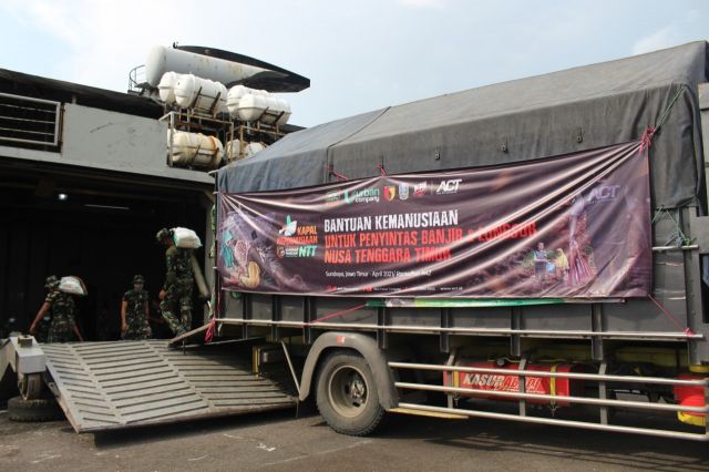 Kri Tanjung Kambani Siap Layarkan Bantuan Kemanusiaan Act Ke Ntt