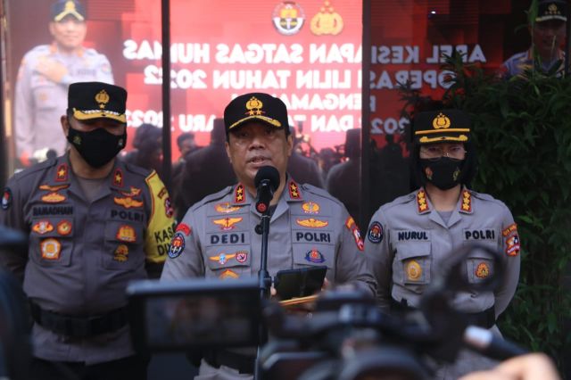 Polri Gelar Ops Lilin Jelang Nataru 2022 se-Indonesia