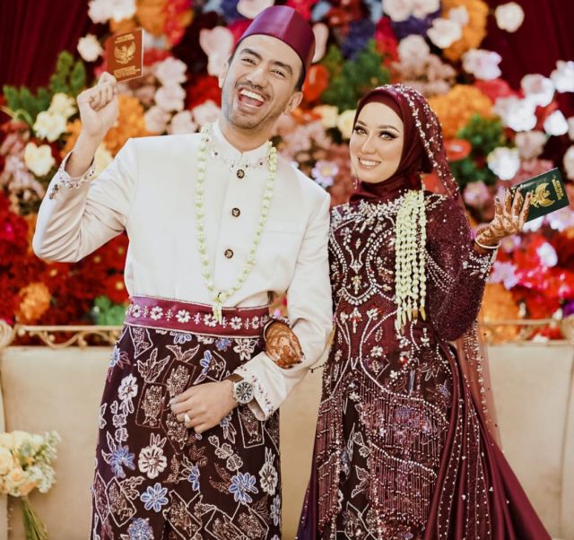 Whulyan Padu Padankan Akulturasi Budaya Indonesia di Pernikahan Reza dan Amira