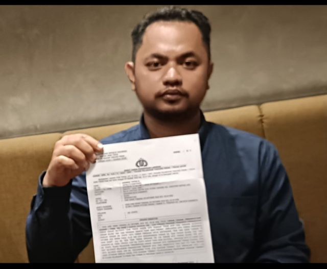 Achmad Totok Lapor Polres Tanjung Perak, Terkait Aniaya Sesama Pekerja RPH Babi